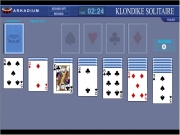 Ksolitaire. 05% Play to win. ./avatar.jpg http://www.arkadium.com KLONDIKE SOLITAIRE 00:00 TIME WASTE PILE DRAW SCORE 0 09 PLAY AGAIN YOU SCORED 900000 Great Job!...
