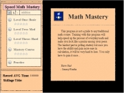 Math mastery. Level One: Basic Two: Med Three: Hard Mastery Course Practice + x - Customize Addition 3 12 10 60 Multiplication Substratction Division Math...

