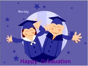 Happy graduation ecard. Congratulations Happy Graduation Replay...

