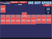 Game Spider solitaire one suit