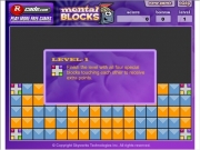 Mental blocks. Mental BlocksThe object of this game is to score as many points you can by clearing all the colored blocks from playing grid.Each time grid successfully cleared will advance next level. As progress higher levels more be added along with additional colors.- Click on a block that touching at least one other same color.- again remove grid.- Group color together maximize your score.- Accumulate bonus...
