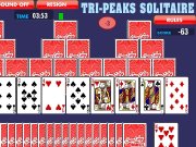 Tri peaks solitaire. 0000 05% Powered by http://www.arkadium.com RESIGN SOUND OFF ON 00:00 TIME 0 TRI-PEAKS SOLITAIRE RULES No more moves...
