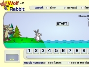 Wolf and Rabbit. WOLF & RABBIT v.2 mapalata No access !!! 1 2 3 4 5 6 7 8 9 0 ... slow normal fast operations: lento risult: speed: how to play ? START GO start t1 Wolf Rabbit c 2000 Umapalata.com Play with Choose the number of barrels (from 10 31) 12+10 Try again! lupo result number: This is a game rapid mental aritmetic. The aim help arrive home without being captured by Wolf. To complete task you must solv...
