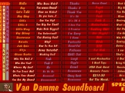 Game Van damme soundboard
