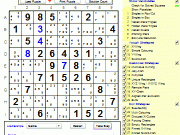 Sudoku Solver. 1 2 3 4 5 6 7 8 9 Singles in row/col yes 88 Results Load Example X...
