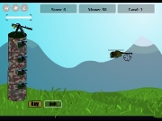 Tower defense against copter. http://mjgames.awardspace.com fps Game Over anon Normal Name Score Level...
