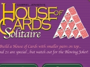 Game House of cards solitaire