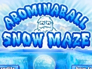 Game Abominaball snow maze