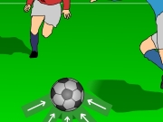 Soccer. Break-away! http://www.crageous.com LOADING (141k) ... Skip Intro 0 1 2 3 4 5 6 7 8 9 10 GOAL! Game Over Play Again...
