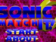 Game Sonic match it