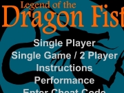 Game The legend of the dragon fist