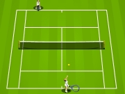 Tennis game. 100% BGM GAMEDESIGN TENNIS GAME Key Operation:Space key to hit the ball.Arrow move or aim ball direction at moment of stroke.Getting 3 games first win. EXHIBITION TOURNAMENT TOP PAGE 0 Forehand Backhand Serve Footwork COM YOU Space bar lineMC 40-30 AAAAAAAA AA GAMES PLAYER WIN ! - Back Title Bound.wav Hit.wav app.wav app2.wav Select your player PLAYERNAME NAMEPLAY 1st Match Congratulations! You w...
