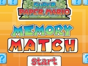 Game Super Mario memory match