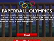 Game Paperball olympics