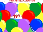 Game Your birthday animation