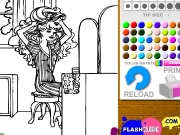 Barbie coloring. http://www.flashcoloring.com...
