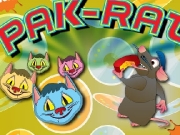 Pak rat. TO START GAME- PRESS ONE OR TWO PLAYER BUTTON.EAT AWAY WEDGES FOR 10 POINTS EACH.EAT FLASHING WHEELS OF CHEESE 50 POINTS.AFTER EATING A WHEEL, PAK-RAT CAN ATTACK THE CATS, SENDING THEM LITTER BOX.EAT FLOATING CHEESCAKE BONUS POINTS.1-UP EVERY 100,000 POINTS.IN TWO-PLAYERGAME, EACH ALTERNATESUNTIL SUPPLY PAK-RATS ARE EXHAUSTED.BEWARE CATS WHICH ABOUT CHANGE BACK DANGEROUS COLORS.BEWARE SYMBOLS DES...
