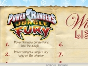 Power rangers - jungle fury. (Type Here) /index.html /kidscenter.html...

