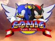 Game Sonic Test Run