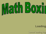 Math boxing....
