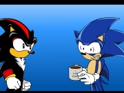 Game Sonic first cup of coffee by thewax