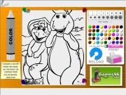 Barney coloring. http://www.games96.com...
