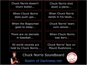 Norris soundboard 3. http://realmofdarkness.net/pranks/celebpranks.htm http://realmofdarkness.net/pranks/norris-soundboards.htm...
