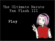 Game The ultimate naruto fan flash 3