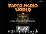 Game Paper mario world game