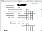 Game Animals 1 crossword