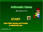 Game Arithmetic game multiplication