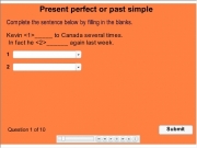 Present perfect vs past 2. Videos ../../beginnervideos.html...
