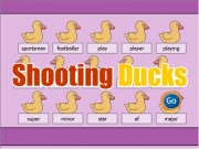 Shooting ducks....
