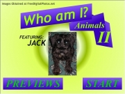 Who am i animals 2. http://www.crookedalley.com Loading Visitwww.crookedalley.comfor more games, ZombieMovie Reviews, Videosand More! ABDEF Time:  1:00:00 750 Pts....
