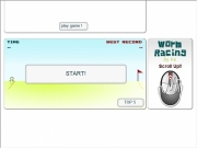 Game Worm racing