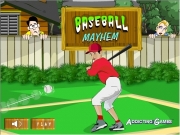 Baseball mayhem. 100 DDICTING AM E S 0/0 0 Press Space to pitch MISS !! message on game over...
