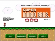 Super mario brothers level 2. LEVEL 1 2 http://www.thegameblazer.com/mariobrosplay.html http://www.thegameblazer.com THEGAMEBLAZER.COM PRESENTS ALL SPRITES, BACKGROUNDS AND MUSIC BELONG TO NINTENDO CONTROL 000000 300 00 TIME COINS WORLD 2-1 UP ARROW: JUMPDOWN CROUCHLEFT MOVE LEFTRIGHT RIGHT...
