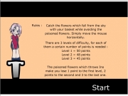 Game Naruto flower catcher