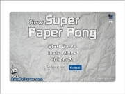 Game New super paper pong