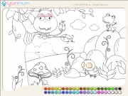 Animal coloring. Â¨2002 YURINURI, Inc. All Rights Reserved. http://www.yurinuri.com...
