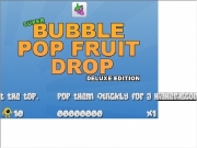 Game Super bubble pop fruit drop deluxe edition
