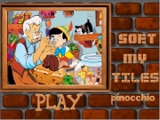 Game Sort my tiles pinocchio