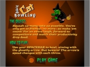 Halloween cat bowling game - To14.com - Play now