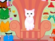 Game White Kitty Dressup