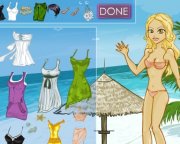 Game White sand dressup