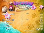 Game Granny in paradise online