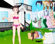 Game Summer garden dressup game