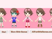 Game Cute girl dress up