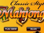 Game Classic style mahjong