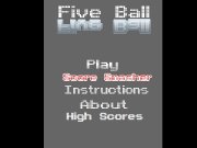 Game Five ball